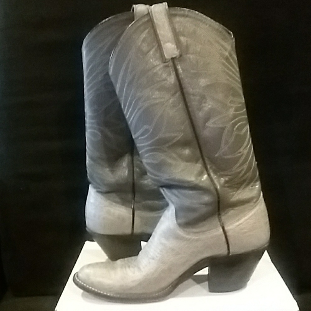 Dan Post Gray Boots